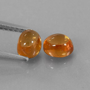 Achetez naturel ct orange grenat spessartite gems, transparent, en provenance mozambique chez gemselect. en stock, livraison internationale!