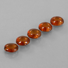 Achetez naturel 4,33ct orange grenat spessartite gems, transparent, en provenance mozambique chez gemselect. en stock, livraison internationale!