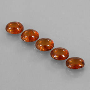 Achetez naturel 4,33ct orange grenat spessartite gems, transparent, en provenance mozambique chez gemselect. en stock, livraison internationale!