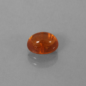 Grenat spessartite orange naturelle transparent, 1,19 ct, transparent / translucide