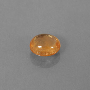 Grenat spessartite orange naturelle transparent, 0,86 ct, transparent / translucide