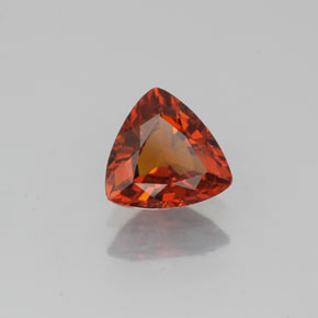 Grenat spessartite orange naturelle trillion, 0,96 ct, VS