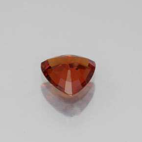 Grenat spessartite orange naturelle trillion, 0,96 ct, VS