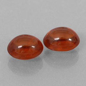 Achetez naturel 3.09ct Rouge ambré profond Grenat Spessartite gems, Transparent, En provenance Mozambique chez GemSelect. En stock, livraison internationale!