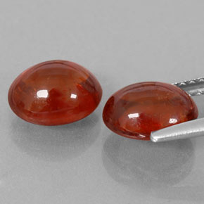 Achetez naturel ct orange grenat spessartite gems, transparent, en provenance mozambique chez gemselect. en stock, livraison internationale!