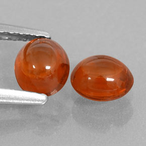 Achetez naturel ct orange grenat spessartite gems, transparent, en provenance mozambique chez gemselect. en stock, livraison internationale!
