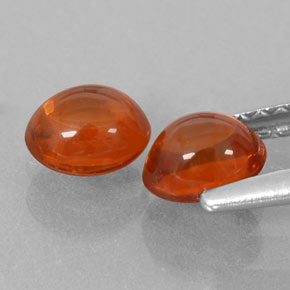 Achetez naturel ct orange grenat spessartite gems, transparent, en provenance mozambique chez gemselect. en stock, livraison internationale!