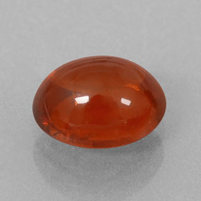 Grenat Spessartite Orange chaud naturelle Transparent, 2.39 ct, Transparent / Translucide