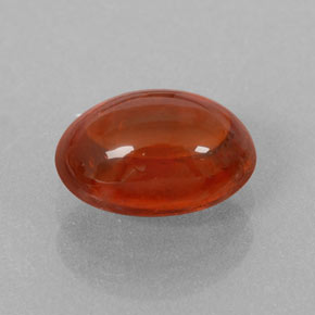 Grenat spessartite orange naturelle transparent, 2,48 ct, transparent / translucide