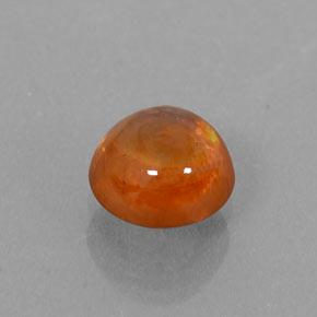 Grenat spessartite orange naturelle transparent, 1,39 ct, transparent / translucide