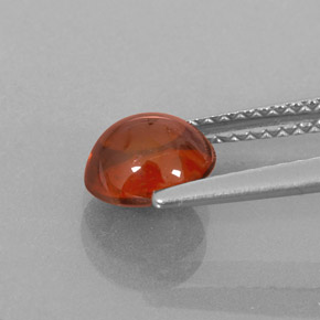 Grenat spessartite orange naturelle transparent, 1,80 ct, transparent / translucide