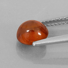 Grenat spessartite orange naturelle transparent, 2,01 ct, transparent / translucide