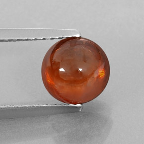 Grenat spessartite orange naturelle transparent, 2,27 ct, transparent / translucide