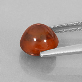 Grenat spessartite orange naturelle transparent, 2,27 ct, transparent / translucide