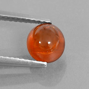 Grenat spessartite orange naturelle transparent, 1,98 ct, transparent / translucide