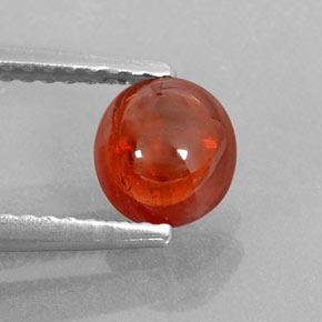 Grenat spessartite orange naturelle transparent, 1,14 ct, transparent / translucide