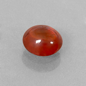 Grenat spessartite orange naturelle transparent, 1,14 ct, transparent / translucide