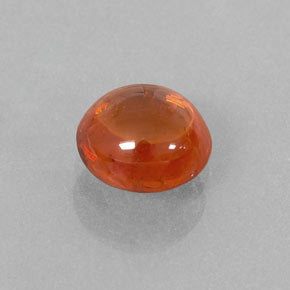 Grenat spessartite orange naturelle transparent, 1,26 ct, transparent / translucide