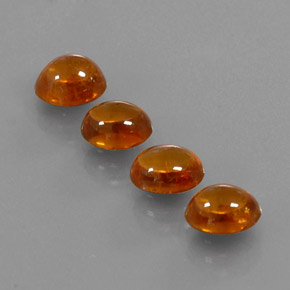 Achetez naturel 5.29ct Orange chaud Grenat Spessartite gems, Transparent, En provenance Mozambique chez GemSelect. En stock, livraison internationale!