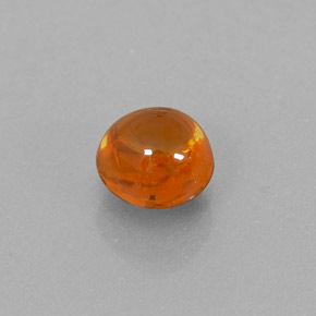 Grenat Spessartite Orange naturelle Transparent, 0.78 ct, Transparent / Translucide