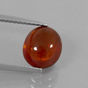 Grenat spessartite orange naturelle transparent, 4,00 ct, transparent / translucide