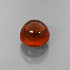 Grenat spessartite orange naturelle transparent, 1,80 ct, transparent / translucide