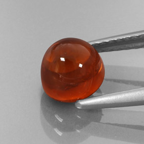 Grenat spessartite orange naturelle transparent, 2,41 ct, transparent / translucide