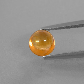 Grenat spessartite orange naturelle transparent, 1,79 ct, transparent / translucide