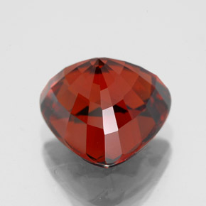 Grenat spessartite rouge naturelle trillion, 5,57 ct, VVS
