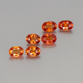 Achetez naturel 3.45ct Orange moyen Grenat Spessartite gems, Coupe ovale, En provenance Mozambique chez GemSelect. En stock, livraison internationale!