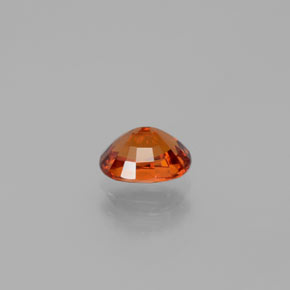 Grenat Spessartite Orange naturelle Coupe ovale, 1.03 ct, VVS-VS
