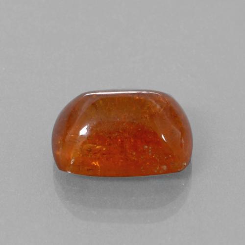 Grenat Spessartite Ambre orange naturelle Coupe coussin, 11.19 ct, Transparent