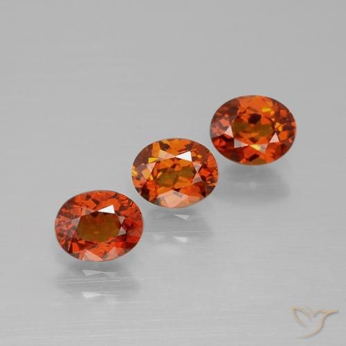 Achetez naturel 1.68ct Orange foncé Grenat Spessartite gems, Coupe ovale, En provenance Mozambique chez GemSelect. En stock, livraison internationale!