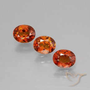 Achetez naturel 1.68ct Orange foncé Grenat Spessartite gems, Coupe ovale, En provenance Mozambique chez GemSelect. En stock, livraison internationale!