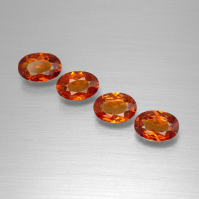 Achetez naturel 2.28ct Orange rougeâtre Grenat Spessartite gems, Coupe ovale, En provenance Mozambique chez GemSelect. En stock, livraison internationale!
