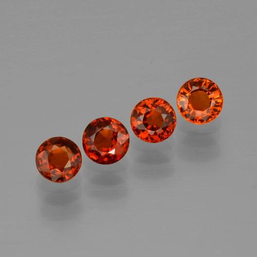 Achetez naturel 2.20ct Rouge bonbon Grenat Spessartite gems, Coupe roude, En provenance Mozambique chez GemSelect. En stock, livraison internationale!