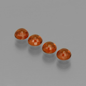 Achetez naturel 1,89ct rouge grenat spessartite gems, coupe roude, en provenance mozambique chez gemselect. en stock, livraison internationale!
