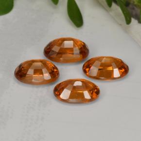 Achetez naturel 2,95ct orange grenat spessartite gems, coupe ovale, en provenance mozambique chez gemselect. en stock, livraison internationale!