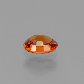 Grenat Spessartite Orange feu naturelle Coupe ovale, 1.01 ct, VS
