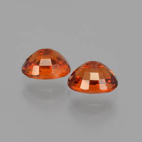 Achetez naturel ct orange grenat spessartite gems, coupe ovale, en provenance mozambique chez gemselect. en stock, livraison internationale!