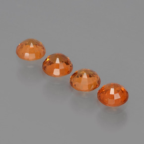 Achetez naturel 2.03ct Orange moyen Grenat Spessartite gems, Coupe roude, En provenance Mozambique chez GemSelect. En stock, livraison internationale!