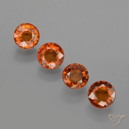 1.79ctw Naturel Orange feu Grenat Spessartite, Tour, VS