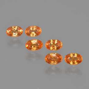 Achetez naturel 2,40ct orange grenat spessartite gems, coupe ovale, en provenance mozambique chez gemselect. en stock, livraison internationale!