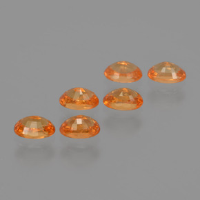 Achetez naturel 2,40ct orange grenat spessartite gems, coupe ovale, en provenance mozambique chez gemselect. en stock, livraison internationale!