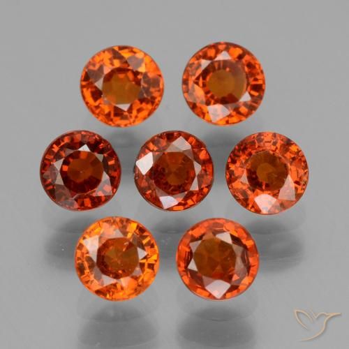 Shop natural 3.09ct Orange moyen Grenat Spessartite gems, Tour, from Mozambique at GemSelect. In stock, global shipping!