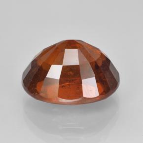 Grenat spessartite orange naturelle coupe ovale, 7,90 ct, VS-SI
