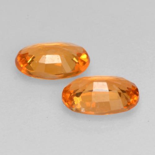 Achetez naturel 0,93ct orange grenat spessartite gems, coupe ovale, en provenance mozambique chez gemselect. en stock, livraison internationale!