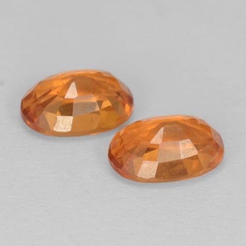 Achetez naturel 1,42ct orange grenat spessartite gems, coupe ovale, en provenance mozambique chez gemselect. en stock, livraison internationale!