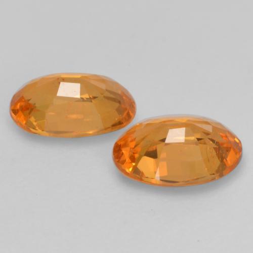 Achetez naturel 1,19ct orange grenat spessartite gems, coupe ovale, en provenance mozambique chez gemselect. en stock, livraison internationale!