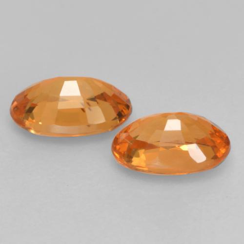 Achetez naturel 1,11ct orange grenat spessartite gems, coupe ovale, en provenance mozambique chez gemselect. en stock, livraison internationale!